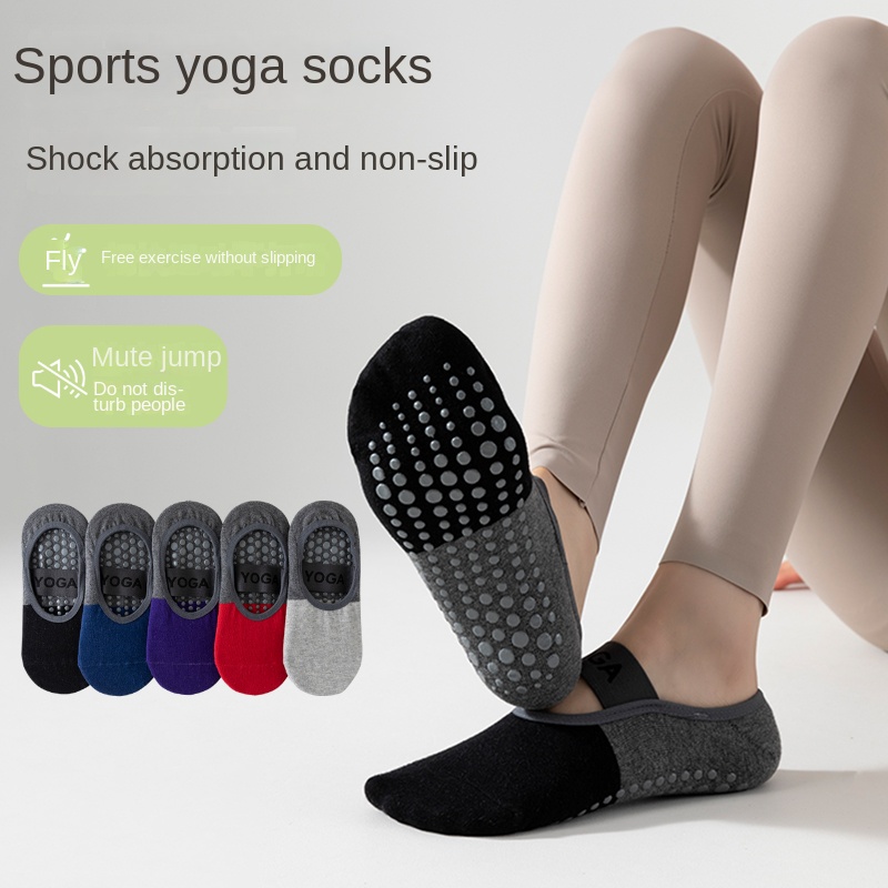 Yoga Fitness Pilates - 5 pairs Cross-Border Professional Yoga Socks,