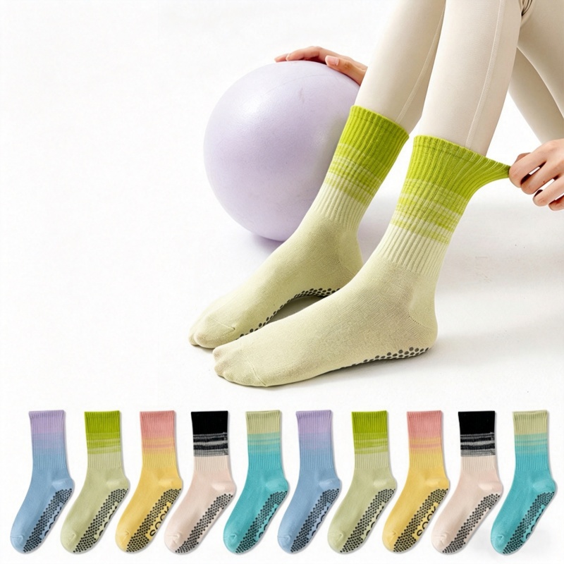 Yoga Fitness Pilates - Dreamlikelin 1 Pair Women's Mid-Calf Yoga