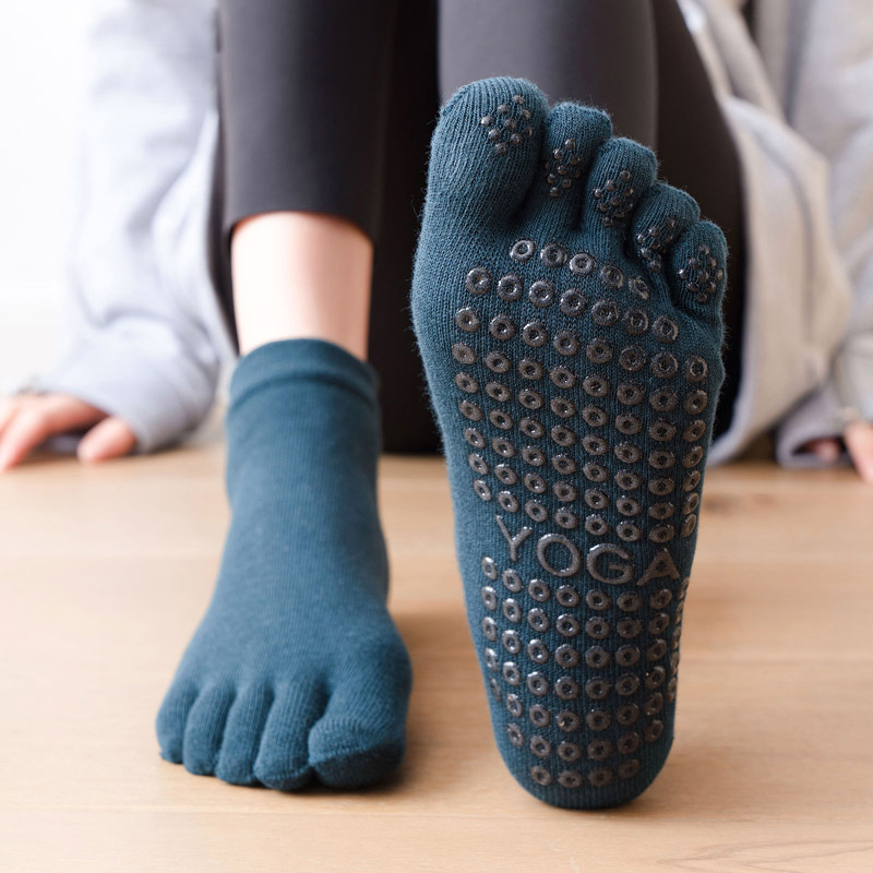 Yoga Fitness Pilates - Anti-Slip Women Pilates Socks Five Toe