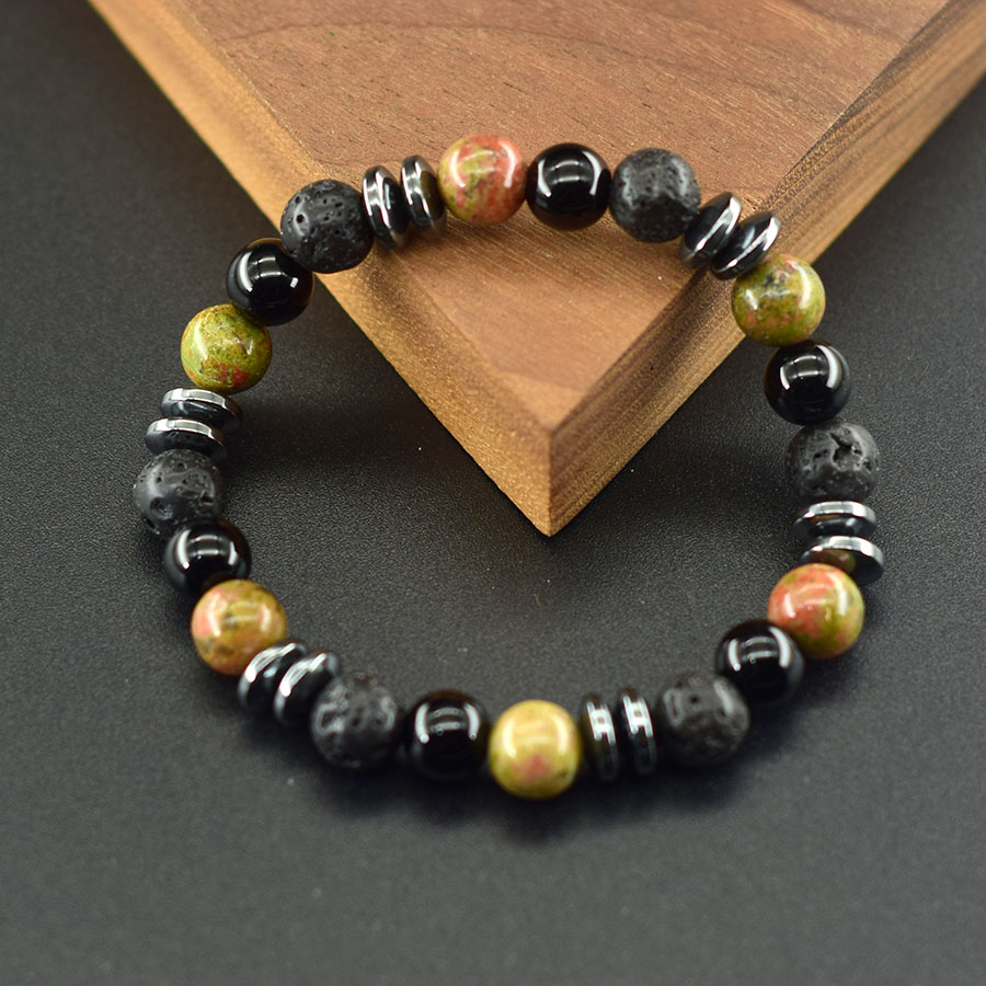 Natural Unakite Jasper Stone B - đánh giá và giá Yoga Fitness Promotion