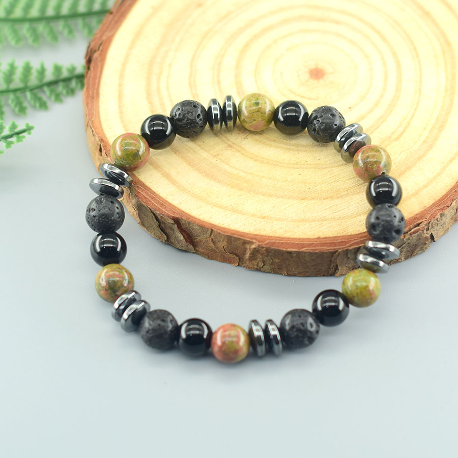 Natural Unakite Jasper Stone B - đánh giá và giá Yoga Fitness Promotion