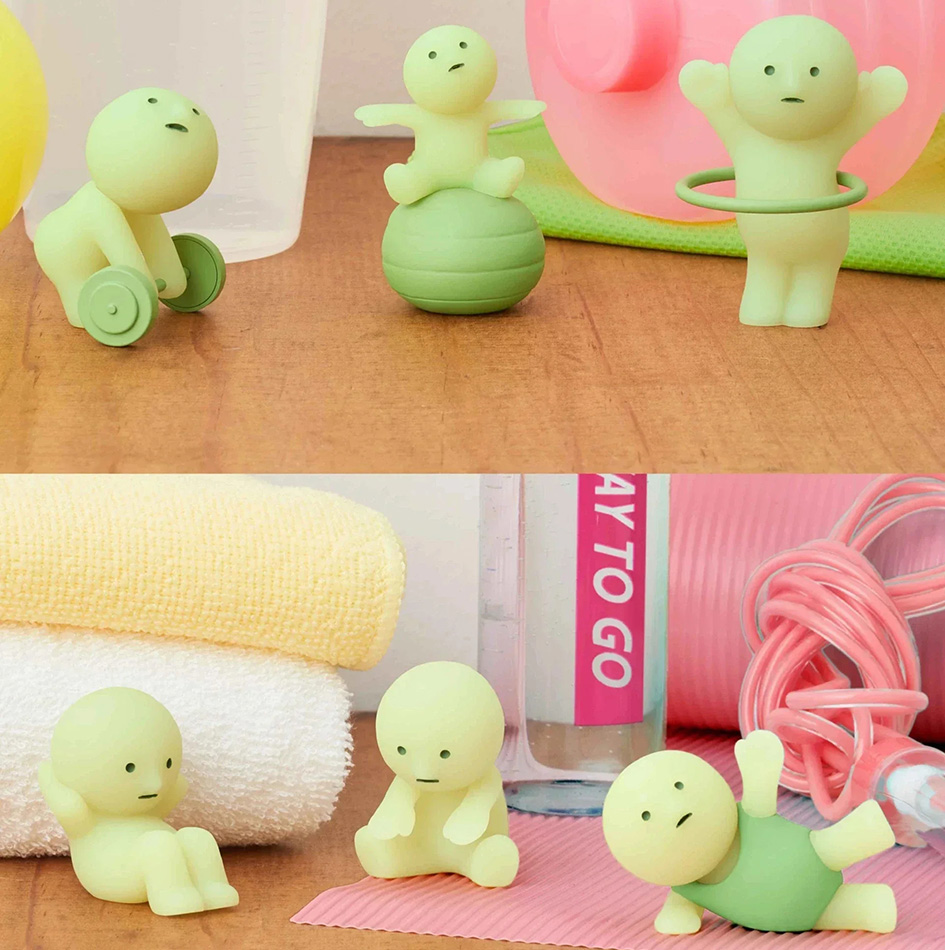 Glow In The Dark Mini Figure S - đánh giá và giá Yoga Fitness First