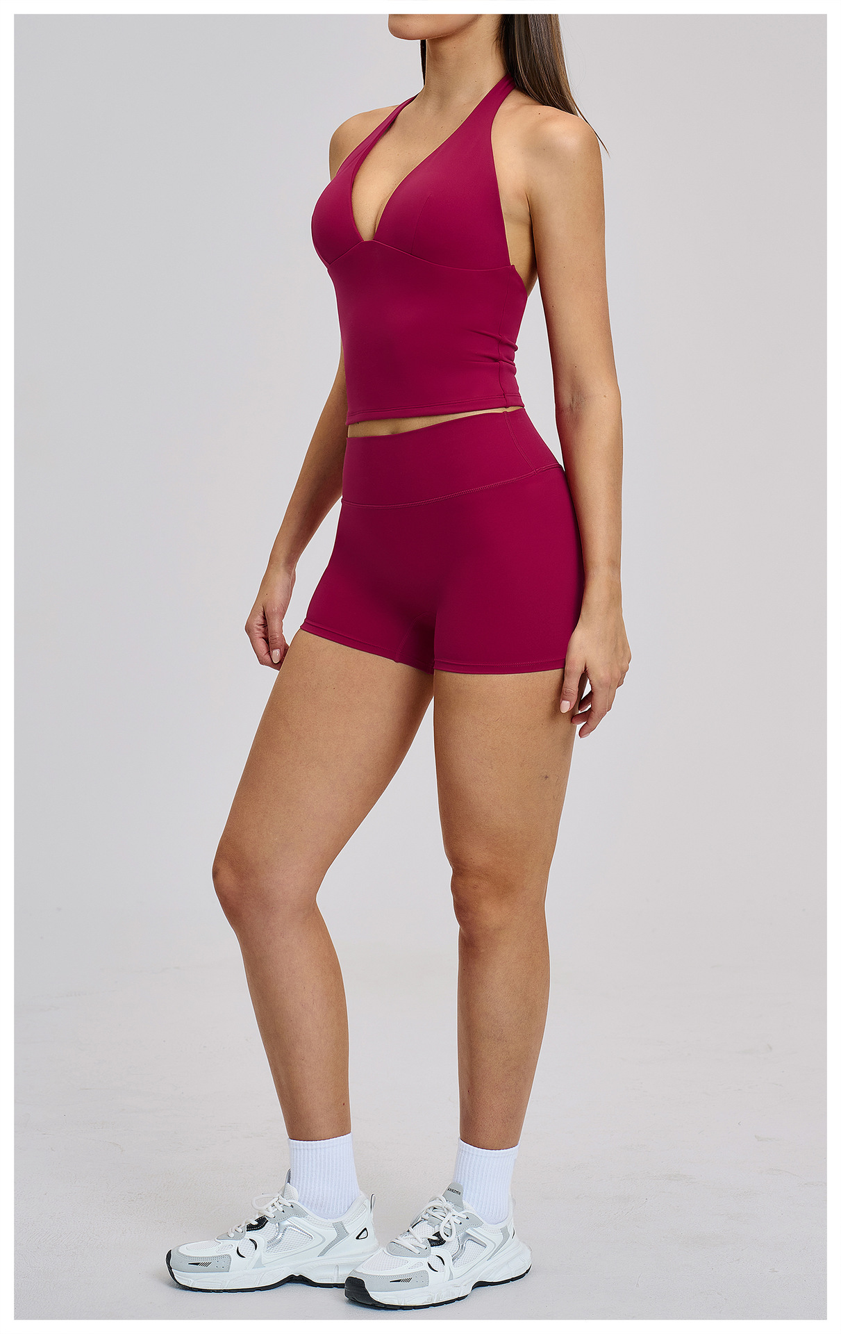 Sexy V-Neck Beautiful Back Hig - đánh giá và giá Yoga Fitness For Men