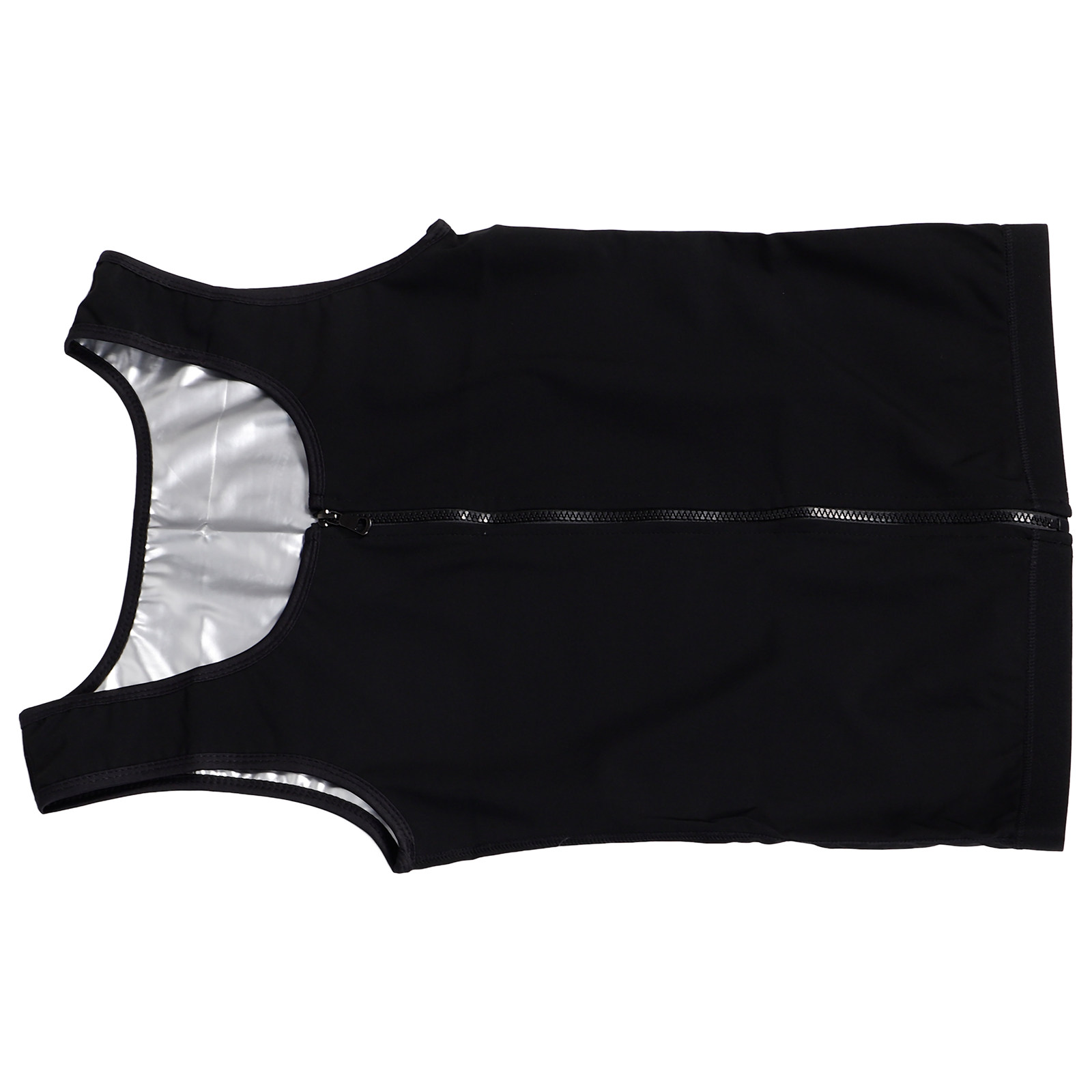 Men Sweat Vest Zipper Slimming - đánh giá và giá Yoga Fitness For Men