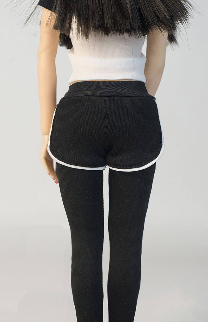 1/6 Female Black Yoga Clothing - đánh giá và giá Yoga Fitness First