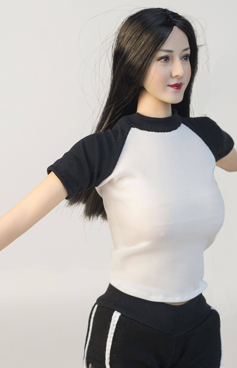 1/6 Female Black Yoga Clothing - đánh giá và giá Yoga Fitness First