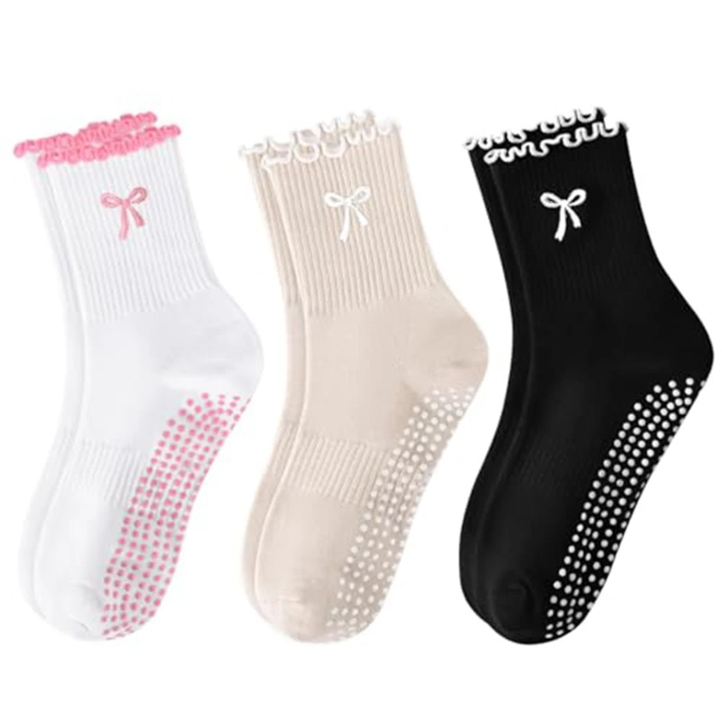 Professional Yoga Socks, Cotto - đánh giá và giá Yoga Fitness Pilates