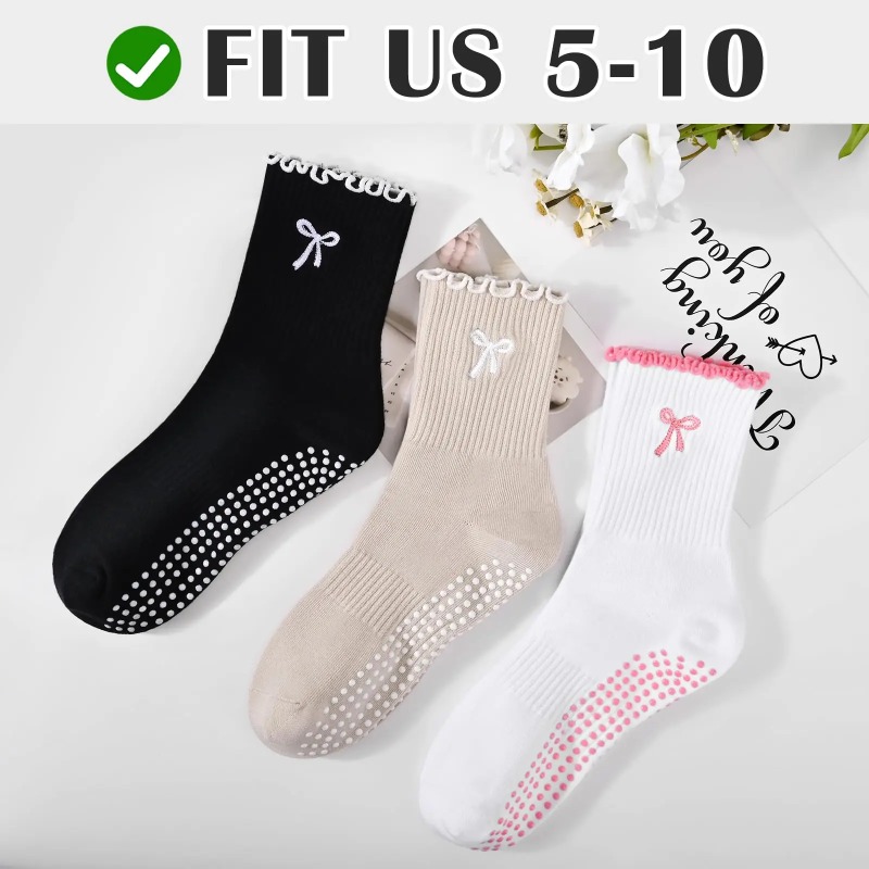 Professional Yoga Socks, Cotto - đánh giá và giá Yoga Fitness Pilates