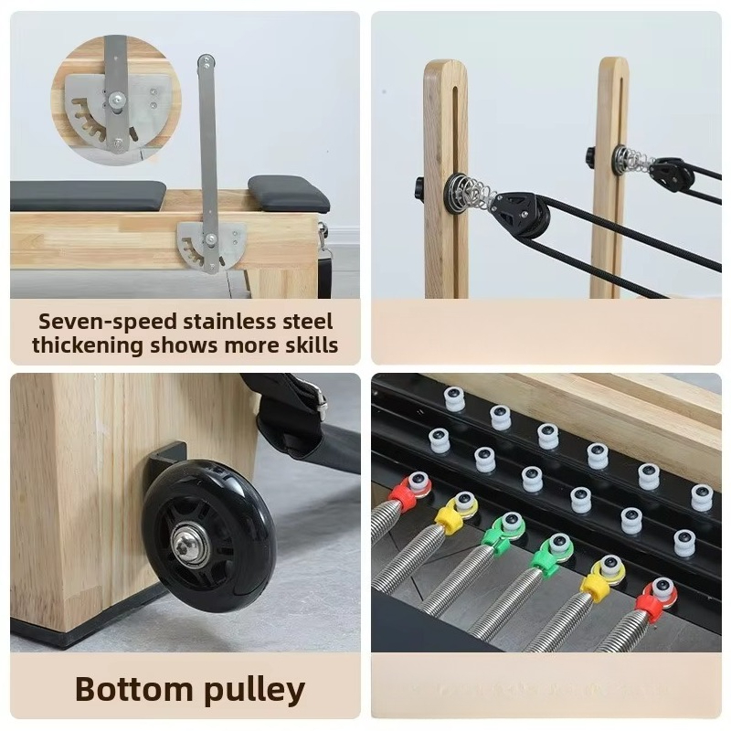 High-quality Maple Pilates Ref - đánh giá và giá Yoga Fitness Pilates Reformer