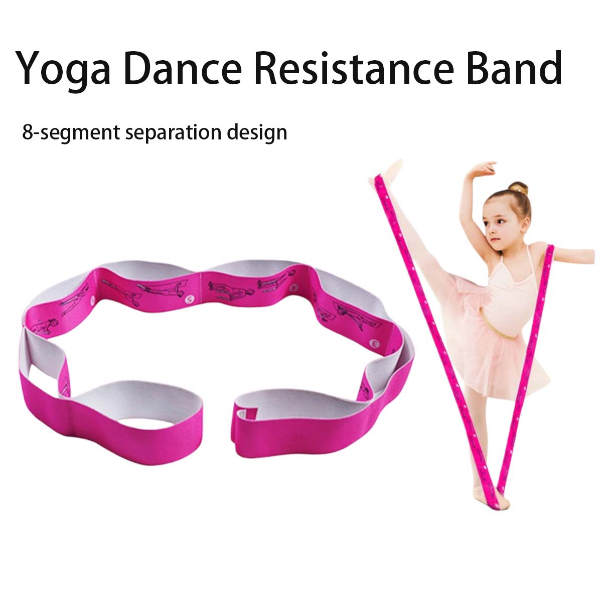 1 PCS Yoga Elastic Stretch Ban - đánh giá và giá Yoga Fitness Images