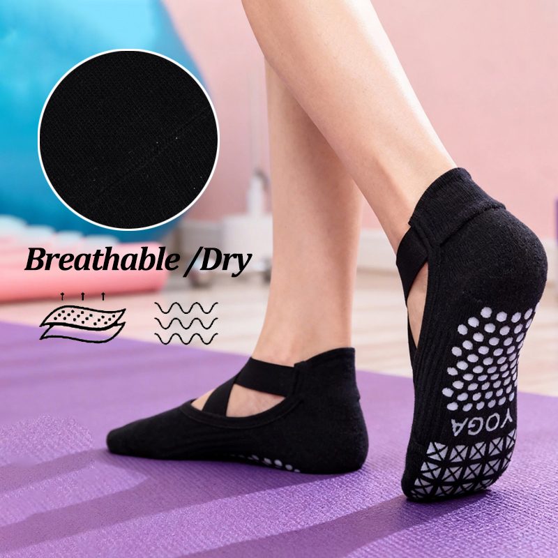 Women Non-Slip Yoga Socks Sili - đánh giá và giá Yoga Fitness Pilates