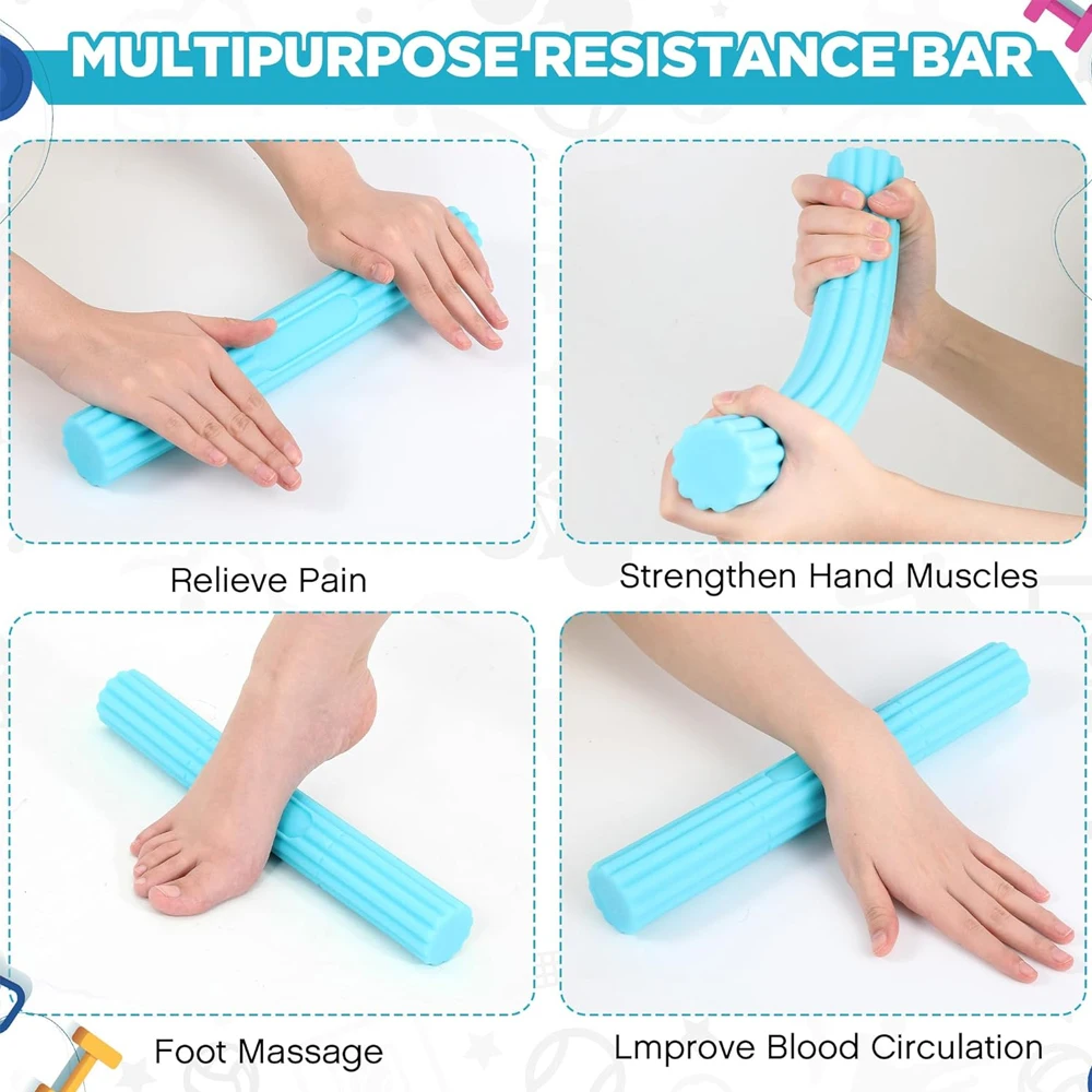1Pcs Flex Therapy Bar Strength - đánh giá và giá Grip Strengthener Hand